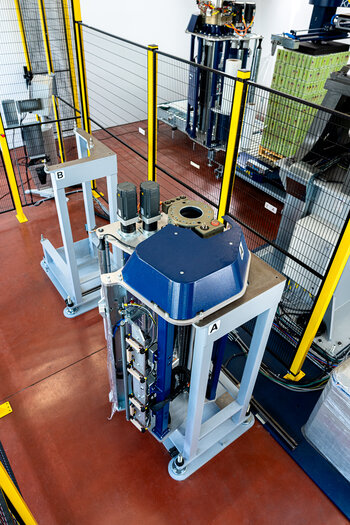 WRAPPING HEAD CHANGEOVER