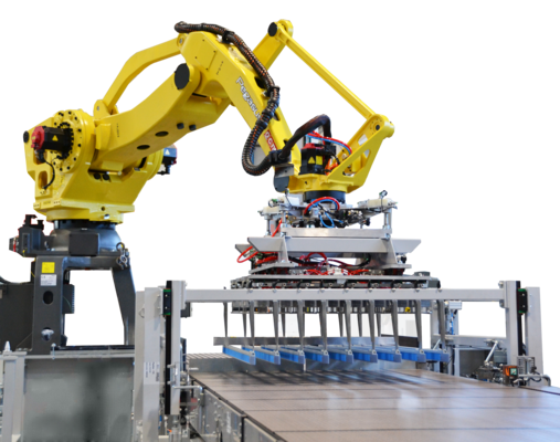 Layer gripper for bulk container | © OCME