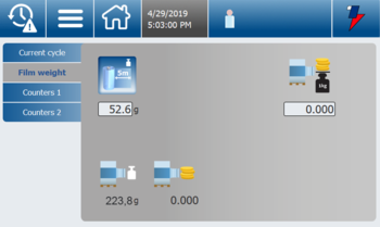 FILM CONSUMPTION MEASUREMENT KIT